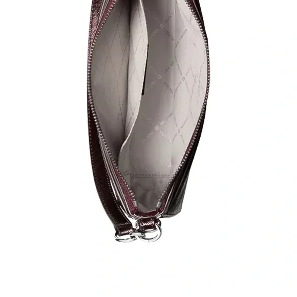 NWT Michael Kors Jet Set Top Zip Pouchette Crossbody Bag - Picture 3 of 8